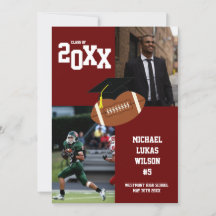 Anúncio da Maroon de Esporte para Graduação de Fut