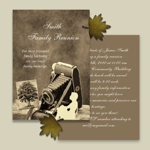 Anúncio da Reunião da Câmara Vintage