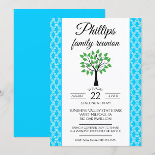 Anúncio da Reunião da Família de Fita Azul e Br