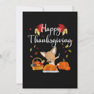 Anúncio Dabbing Chihuahua DogTurkey Happy Graças