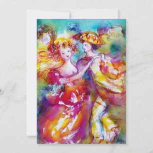 Anúncio DANÇA DE CARNIVAL 2, vibrante rosa azul