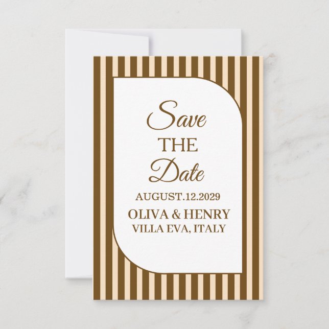 ANÚNCIO DATA BROWN BEGE ESTILOSO SIMPLES SALVE O SCRIPT  (Frente)