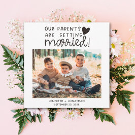 Anúncio Data de salvamento de fotos dos pais que se casara