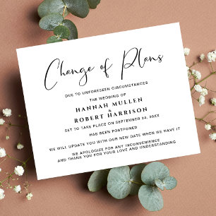 Anúncio de Adiamento de Alteração de Orçamento