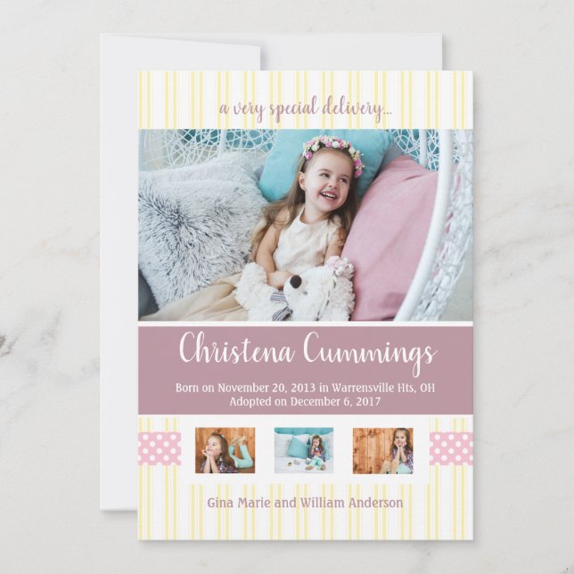 Anúncio de Adoção de Faixa de Enfermeiro Rosa (Frente)