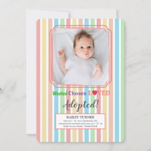 Anúncio de adoção de fotos escolhido e amado