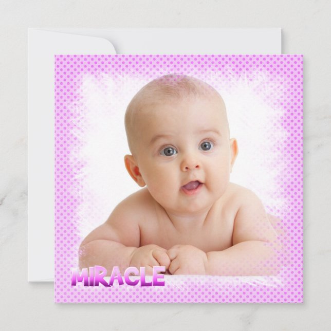 Anúncio de adoção de garota (Frente)