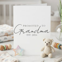 Anúncio de Ano de EST de Promoção a Avó