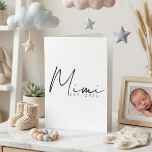 Anúncio de Ano de Mimi EST com Design de Letra Ele
