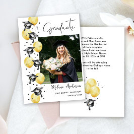 Anúncio de balões de Festa de formatura de Fotogra