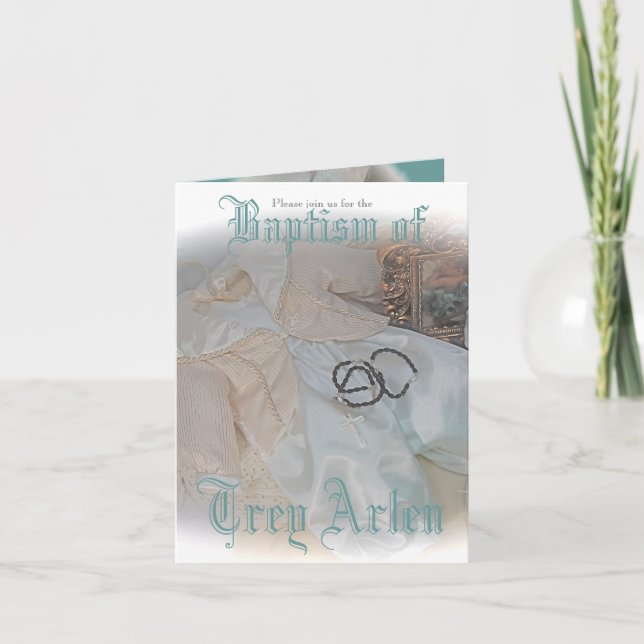 Anúncio de batismo (Frente)