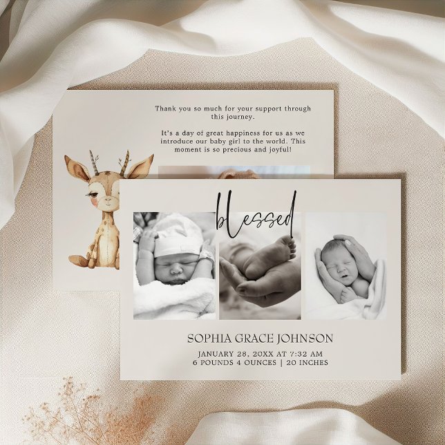 Anúncio de Bebê Animais de Berçário de Pelúcia Vin (Criador carregado)