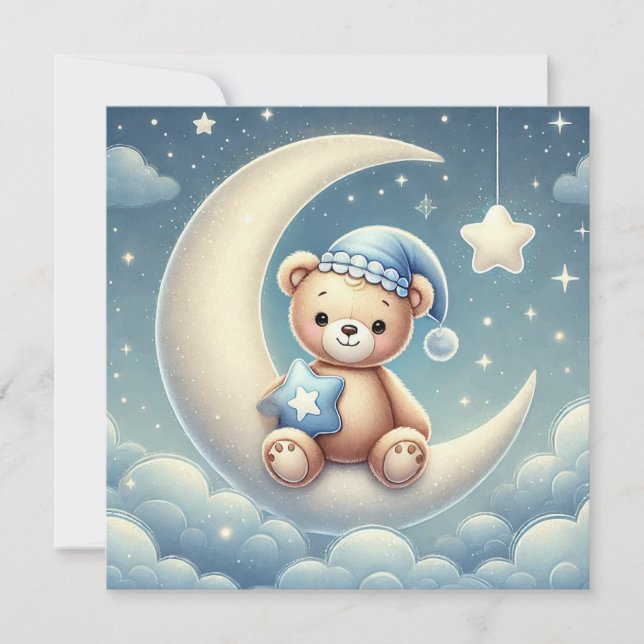 Anúncio de Bebê Bem-Vindo (Frente)