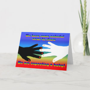 Anúncio de bebê inter-racial para casais mistos