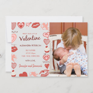 anúncio de bebê no dia dos namorados cinza cupidos