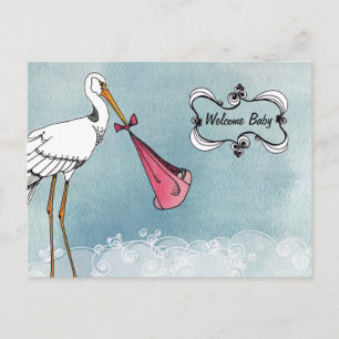 Anúncio de Bebê Stork