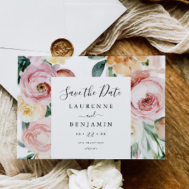 Anúncio de Cartão de Save the Date com Foto de Gra