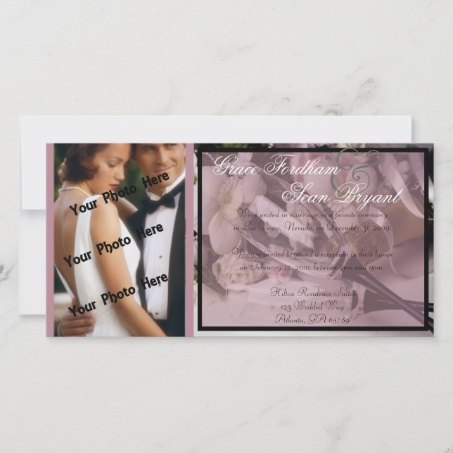 Anúncio de casamento (Frente)