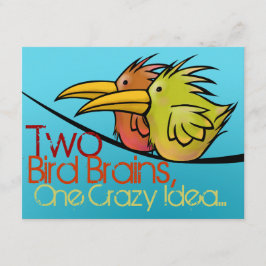 Anúncio de Casamento, 2 Pássaros em um Fio, Divert