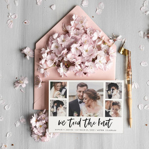 Anúncio de Casamento com Roteiro Casual e Múltipla