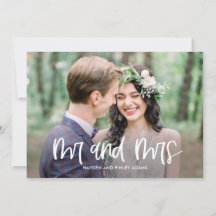 Anúncio de casamento de cores editáveis com letra
