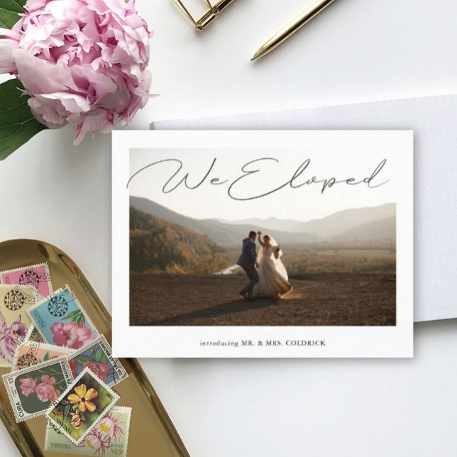 Anúncio de casamento de fotos dançantes (Criador carregado)