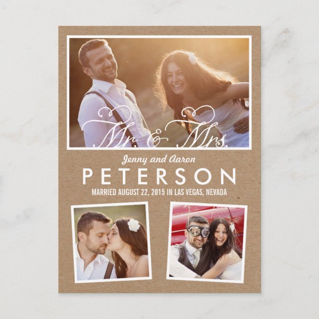 Anúncio de casamento divertido e divertido - Artes (Frente)