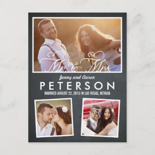 Anúncio de Casamento Divertido e Jovial - Quadro N