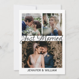 Anúncio de casamento do Recem casados Collage