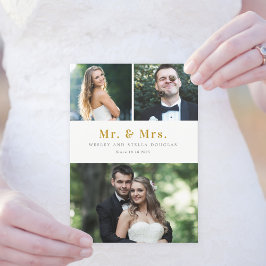 Anúncio de Casamento Edição Colorida Limpa