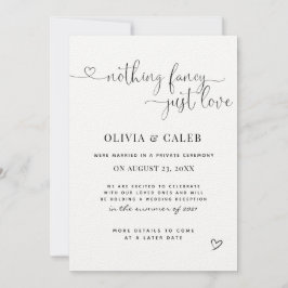 Anúncio de Casamento Eloped