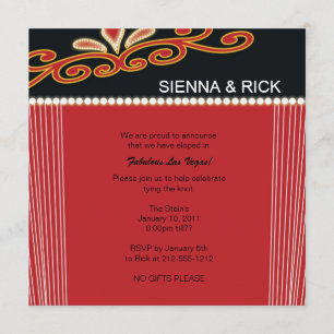 Anúncio de Casamento em Las Vegas