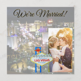 Anúncio de Casamento em Las Vegas