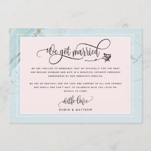 Anúncio de Casamento / Fuga para o Casamento em Ho