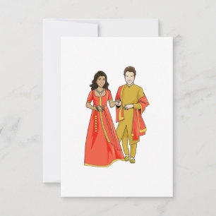 Anúncio de Casamento Interracial