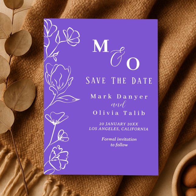 Anúncio de Casamento Personalizado – Cartão de Sal (Criador carregado)