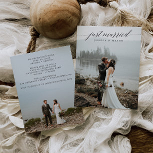 Anúncio de Casamento Repentino