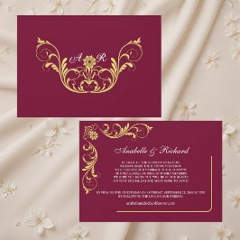 Anúncio de casamento vitoriano legante