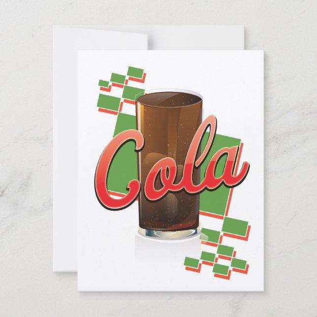 anúncio de Cola Vintage (Frente)