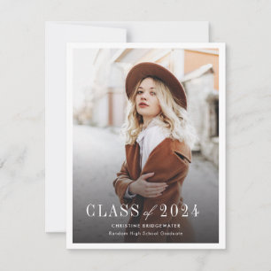 Anúncio de Conclusão de Curso Simple 2026 Fotos