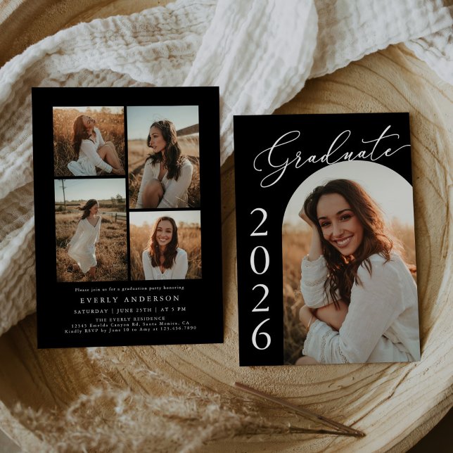 Anúncio de Convite para Festa de formatura de Foto (Criador carregado)