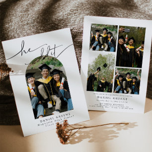 Anúncio de Convite para Festa de formatura de Foto