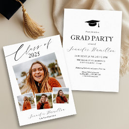 Anúncio de Convite para Festa de Formatura em Foto