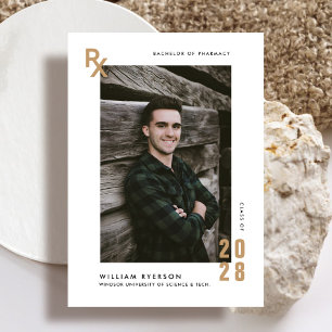 Anúncio de Convite para Graduação de Farmácia