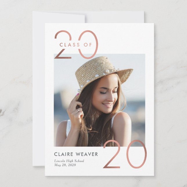 Anúncio de Convite para Graduação do Ano de Encami (Frente)