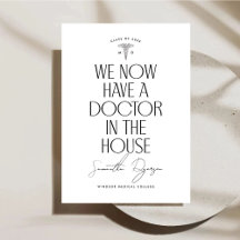 Anúncio de Convite para Graduação Médica