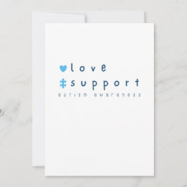 anúncio de convite personalizado de conscientizaçã