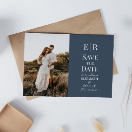 Anúncio de Data de Casamento com Foto Personalizad