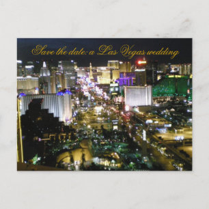Anúncio de Data de Casamento de Las Vegas Brides