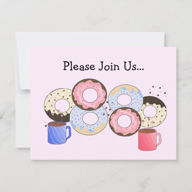 Anúncio de Donuts e Café (Frente)